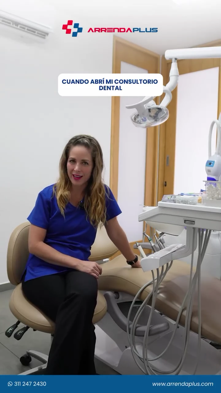 Testimonio · consultorio dental equipado con ArrendaPlus
